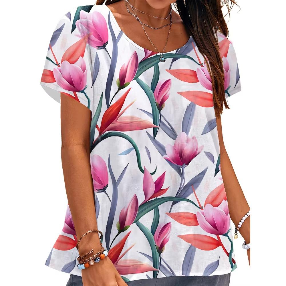 Retro Ethnic Women's Fashion T-shirt