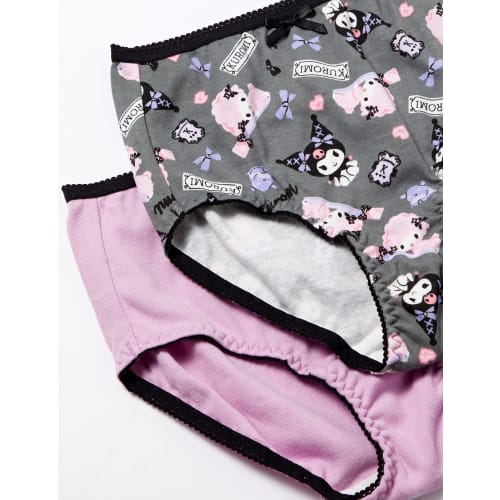 Sanrio Underwear Kuromi 2 Piece Shorts 15131124010140 Girls Purple 140