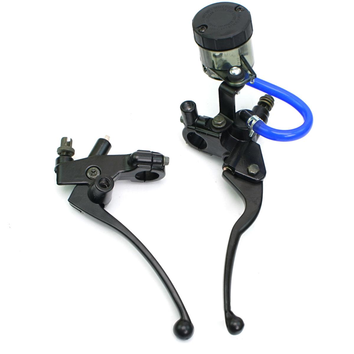 Universal 22MM 7/8 Motorcycle Right Brake Clutch Pump Master Cylinder Lever For Yamaha LC150 LC135 Choppers Cafe Racer Pump and Clutch