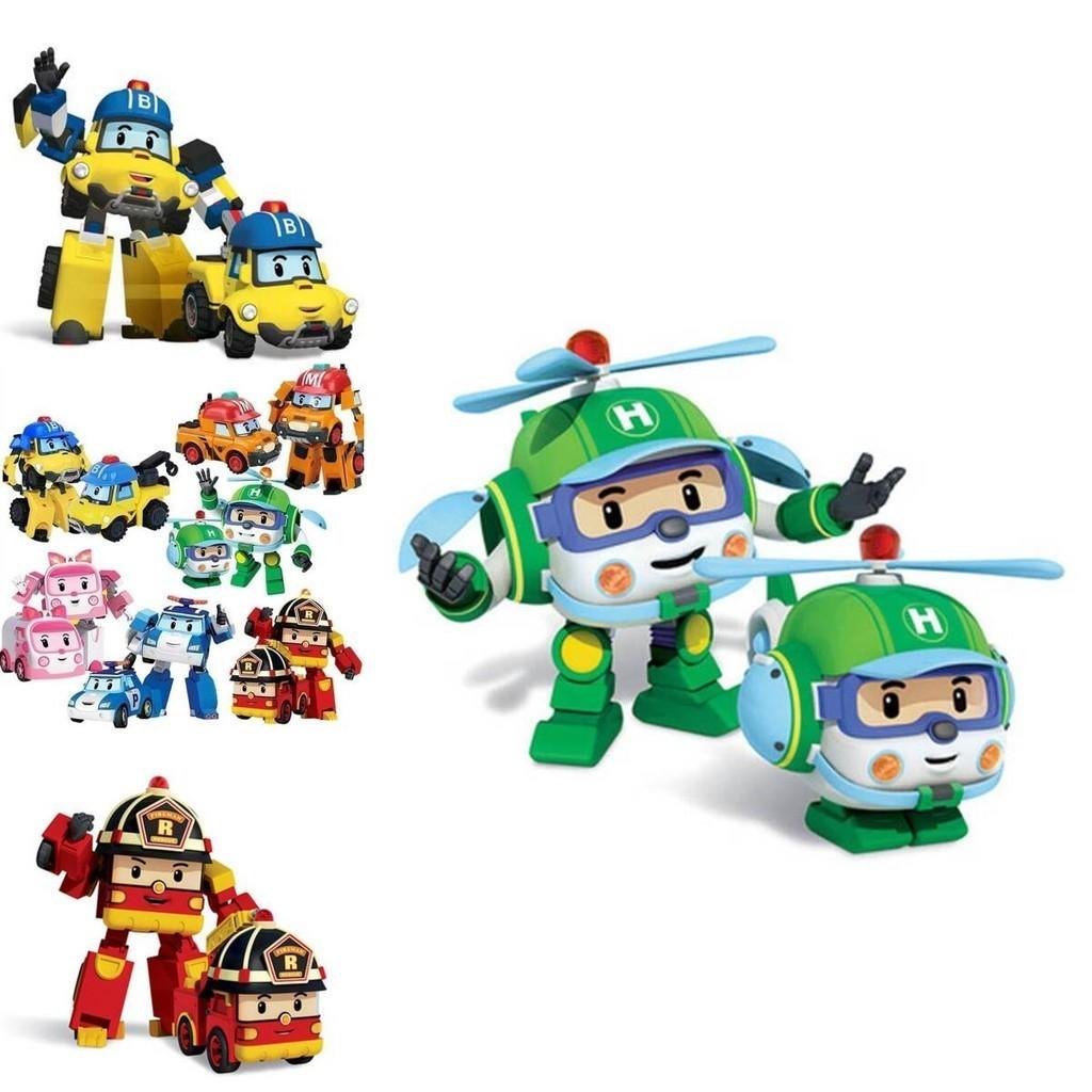 Transform Your Kid's Playtime With Robocar Poli Toy Car Pull Back Car And Action Figure In One!