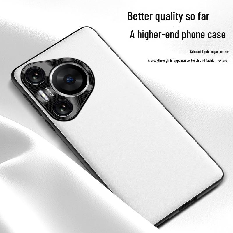 Huawei Pura70 Pro Liquid Leather Anti-Fall Protective Phone Case - Ships as One Piece