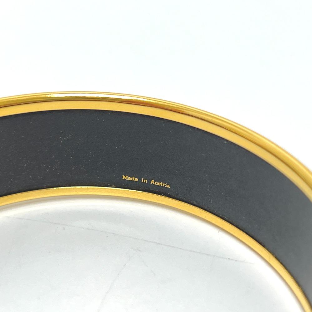 Hermes Emilel GM Tiger Armreif Cloisonné Braun/Gold