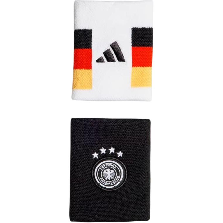 Adidas Soccer Ball Wristbands Protective White Black IP4086
