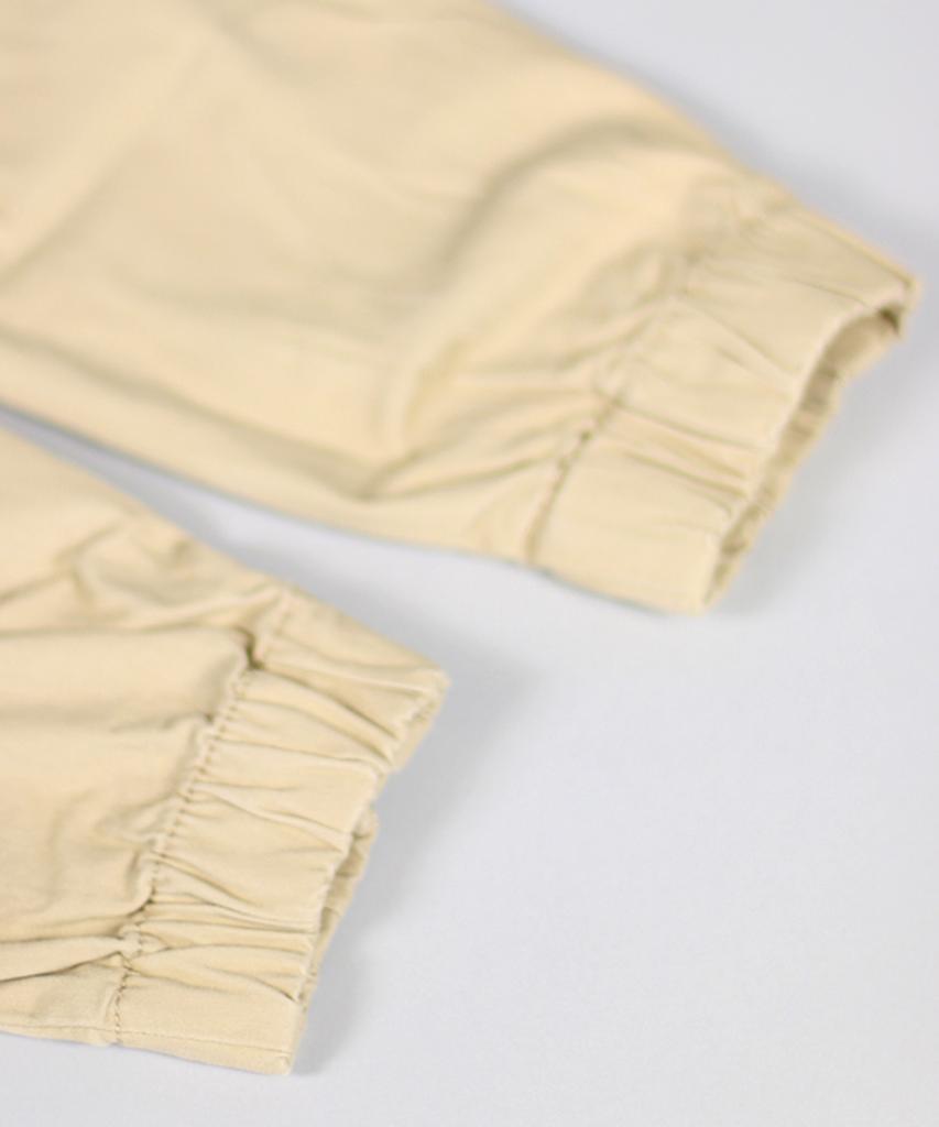 Haipeodenim Khaki Drop Crotch Joggers