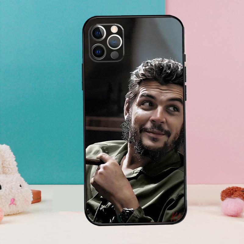 Che Guevara Cigarett Phone Case For iPhone 17 Air 16 15 13 12 11 14 Pro Max 12 13 Mini 15 16 Plus 16e Cover Coque
