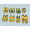 8X29-12X38MM Natural Bumble Bee Jasper Pair Oval Cabochon Gemstone 8Pair Lot C-110