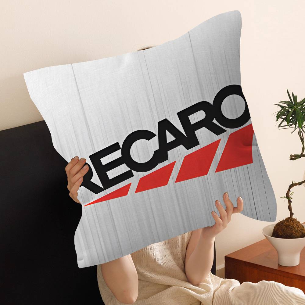 R-Recaros Logo Kissen Kissenbezug Kissenhülle Wohnzimmer Sofa Heimdeko Personalisiert