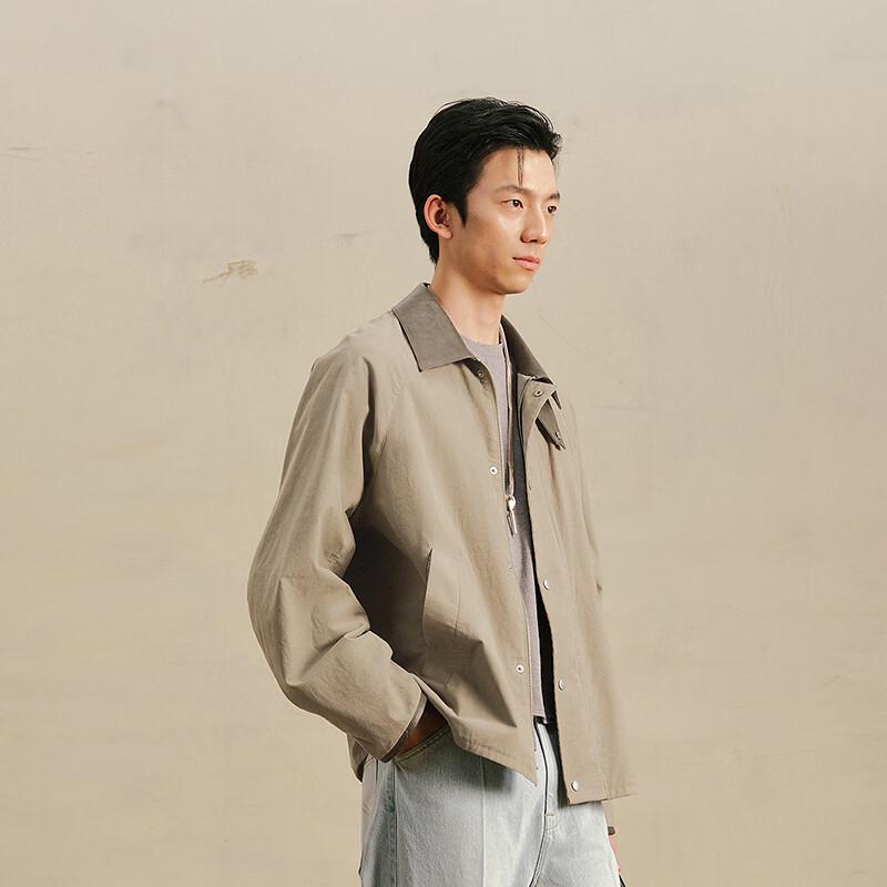 CROQUIS Men's Fall Casual Loose-Fit Collared Jacket