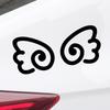 Reflective Cartoon Wing Sticker for Rearview Mirror, Tail, and Windshield