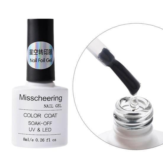 8ml gel na přenášení nehtů Atraktivní bez zápachu Více barev Beauty Foil Adhesive Starry Sky Transfer Glue pro ženy