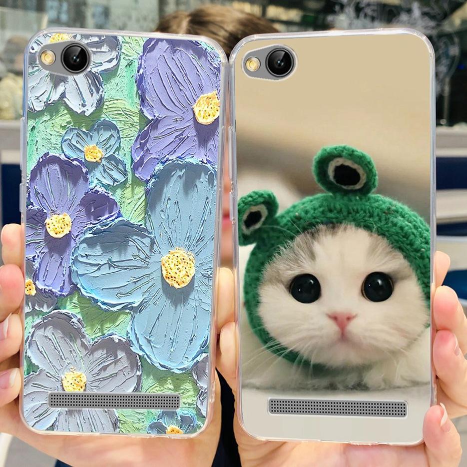 For Xiaomi Redmi 5A Case Redmi 4A Stylish Painted Cover Soft Slim Phone Case For Xiaomi Redmi 4A 5A Redmi5A Back Cover TPU Funda