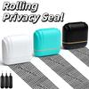 Wide-sized Privacy Roller Seal Multi-Functional Leakproof Wide Roller Stamp Privacy Applicator Garbled Chapter Confidential Seal