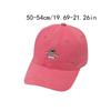 Korean Style Children Candy Color Baseball Hat Letter Embroidery Anti-UV Summer Sun Hat Quick-dry Cute Girls Peaked Cap Baby