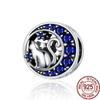 DIY Sparkling Family Tree Rose Flowers Car Heart Charm 925 Sterling Silver Beads Fit Original Fasion Bracelet Fine Jewelry Gift