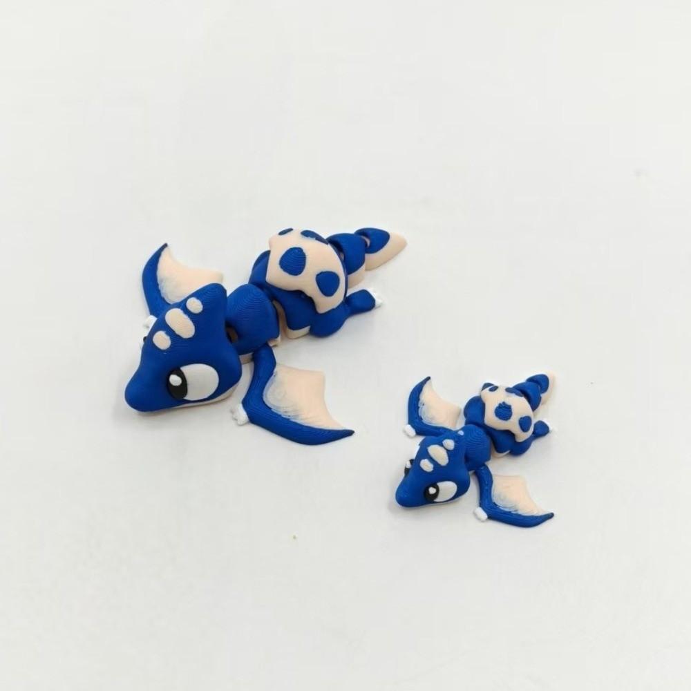 Cute Design Dinosaur Figure 3D Printed Desktop Figure New Dinosaur Mini Statue  Home Decoration