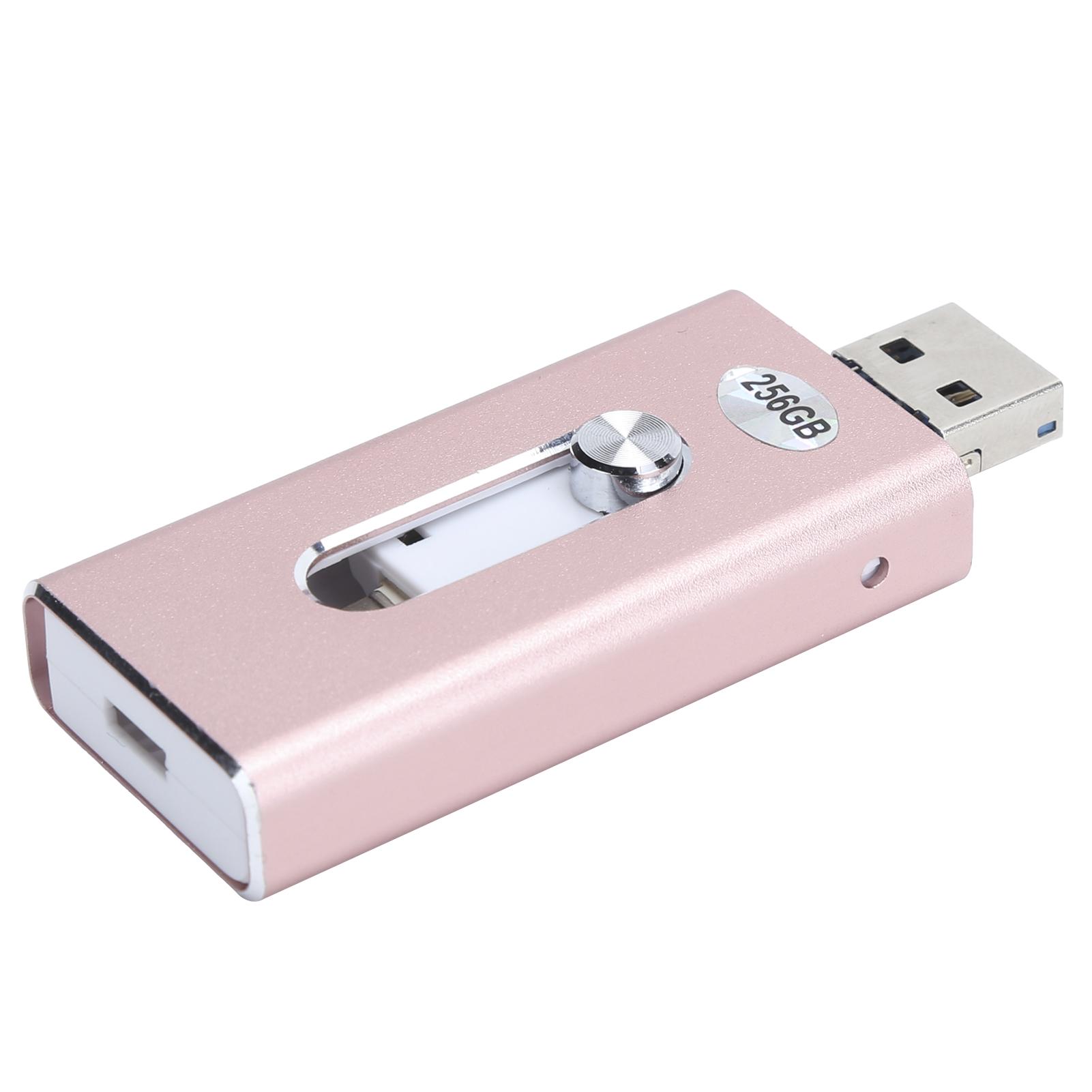 

3 в 1 Micro U Disk 256 ГБ OTG Flash Drive USB для Memory Stick для AndroidiOSWindows