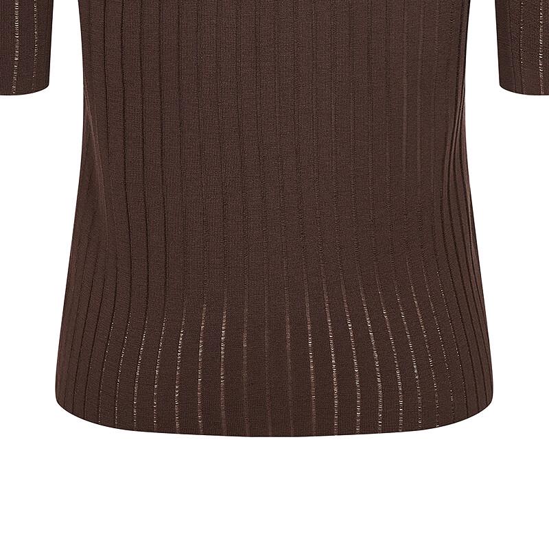 Less 2025 Summer Short Sleeve Knitted Polo Shirt 2P5312320