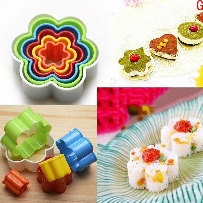 7Stlyes Plastic Biscuit Molds Biscuit Molds Vegetable Cutter Moldes Galletas DIY Cooking Tools