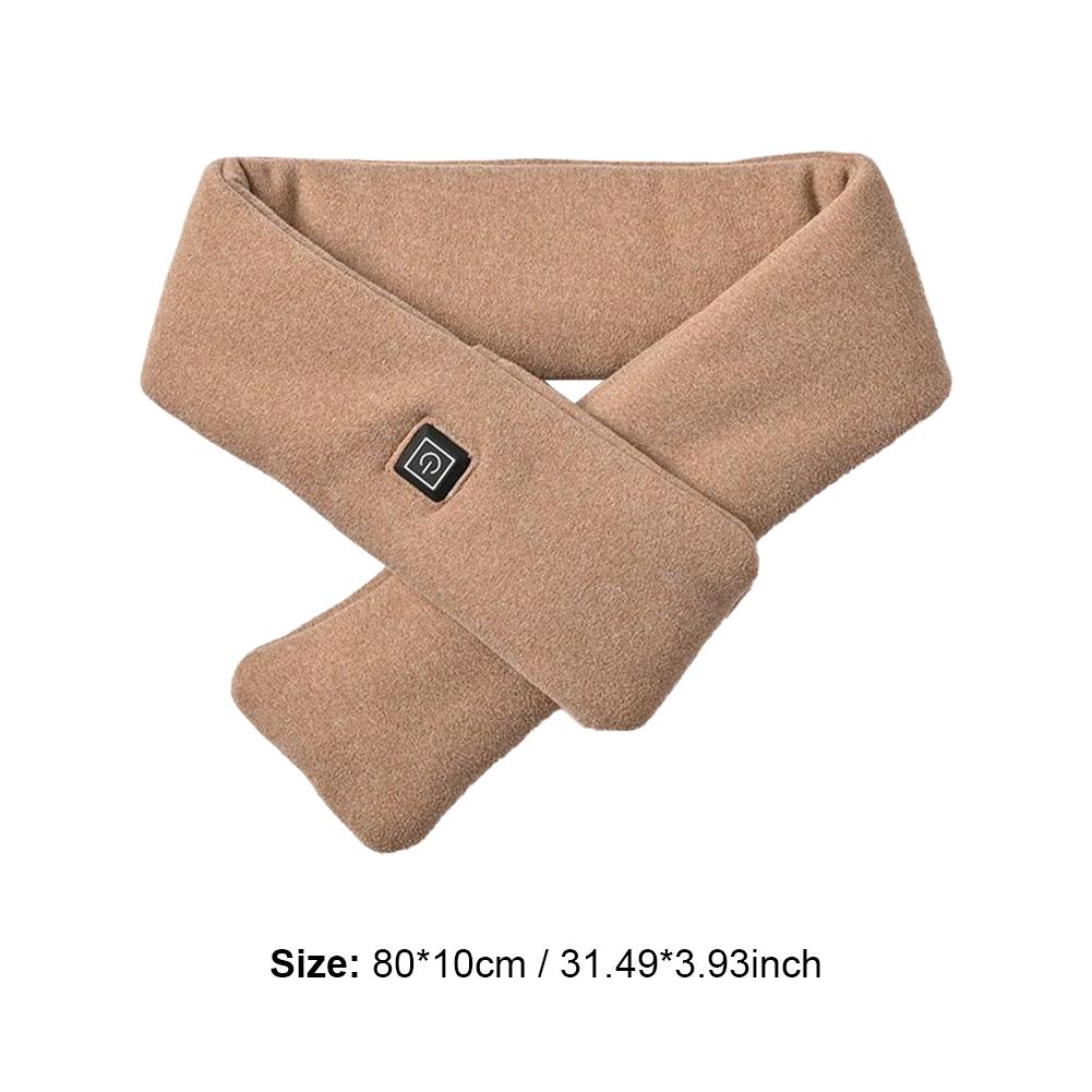 Electric Heating Scarf Heating Pads 3 Gear Heating USB Heater  Thermal Shawl Outdoor Warm Neck Brace Warm Bib For Women Men