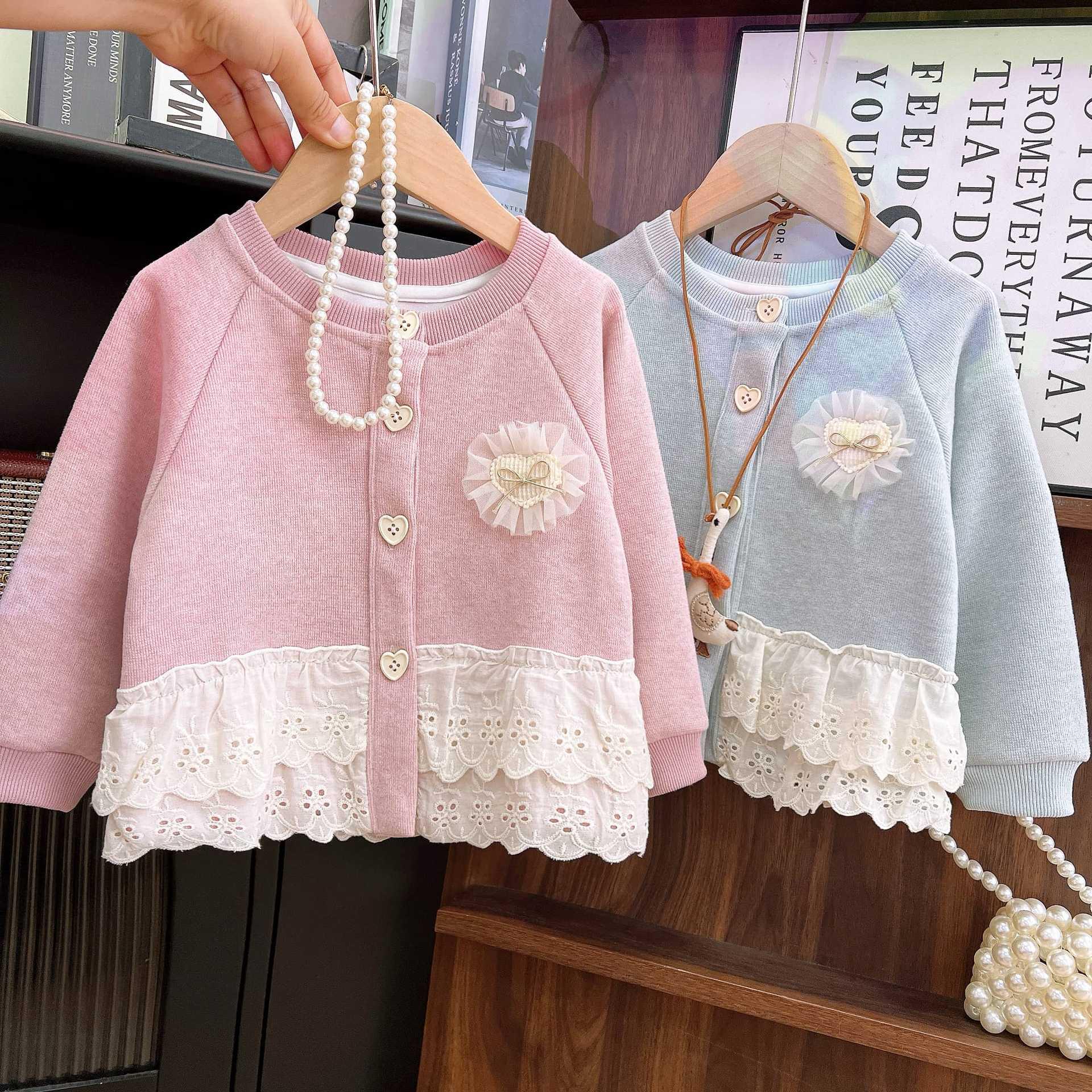 

2025 Новое весенне-осеннее пальто принцессы для девочек: Стильный топ для модных малышек 73 cm розовый