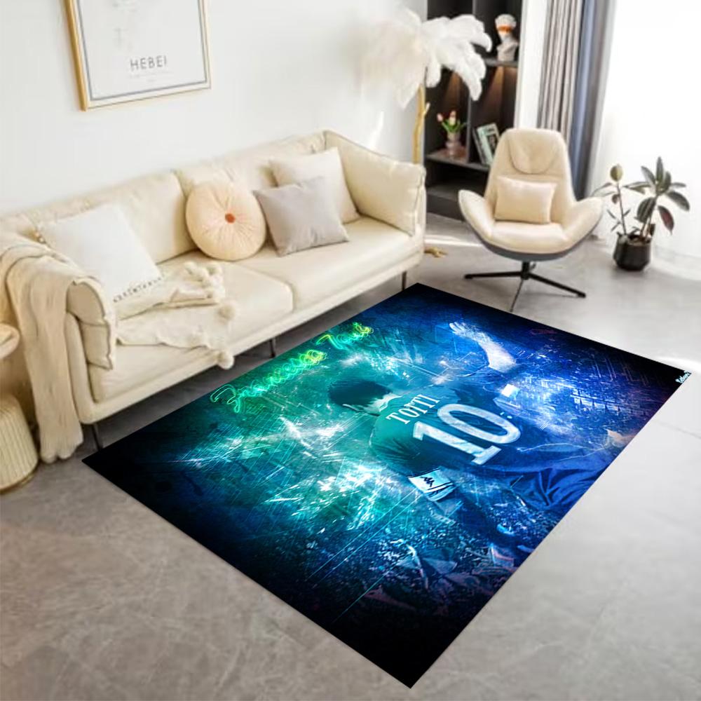 Francesco Totti's Legacy Floor Mat Suitable for Dormitory Living Rooms Hallway Dining Room Anti-slip Rug Anime Office Decor