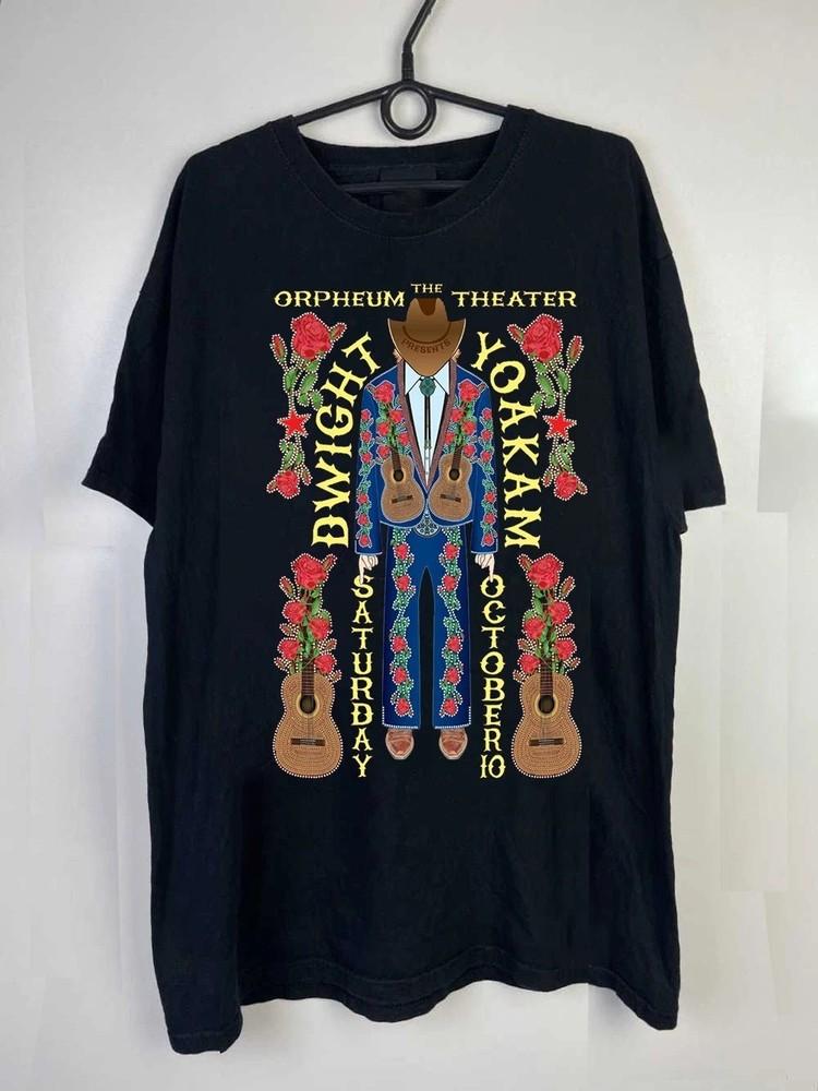 Dwight Yoakam Live At The Theater Adult Unisex Shirt Full Size BT1768 Unisex T-Shirt S