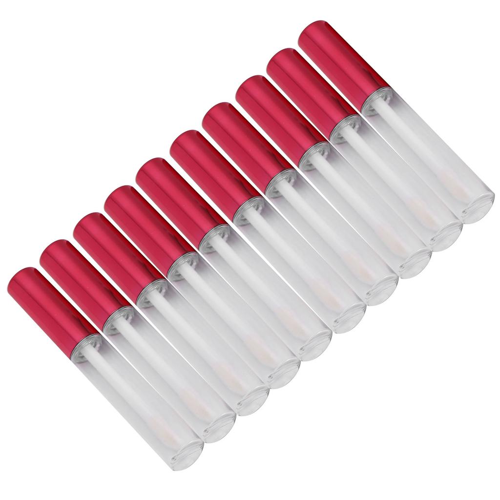 10pcs 5ml Empty Lip Gloss Bottle Portable Refillable Leak Proof Makeup Cosmetics Container