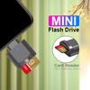 iPhone/iPad Micro SD Card Reader - Plug-and-Play OTG Adapter, Instant Memory Expansion Compatible with iOS 13