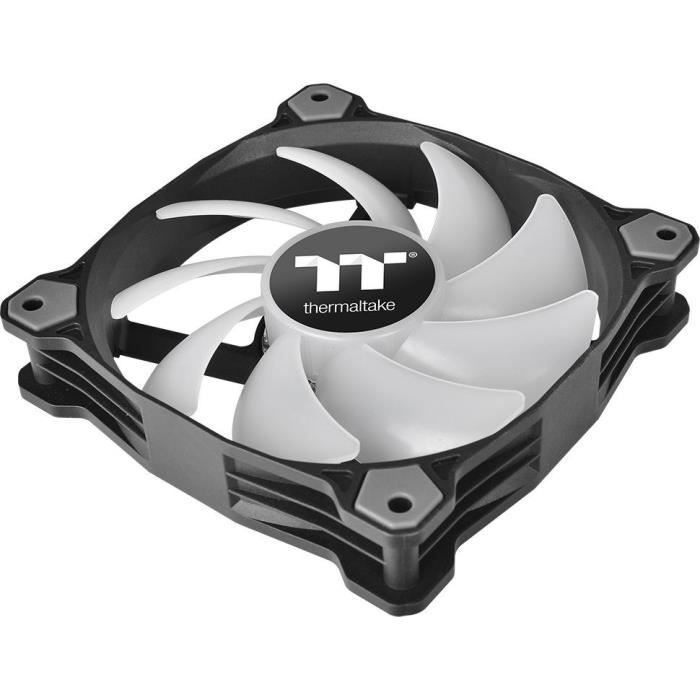Thermaltake ventilateur pour boitier pc pure 12 argb sync - 12 cm - pack de 3
