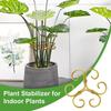 Metal Plant Climbing Bracket Flower Shaped Plant Holding Fixing Clip Plant Vine Climbing Grapple Bracket Stem Finishing Period