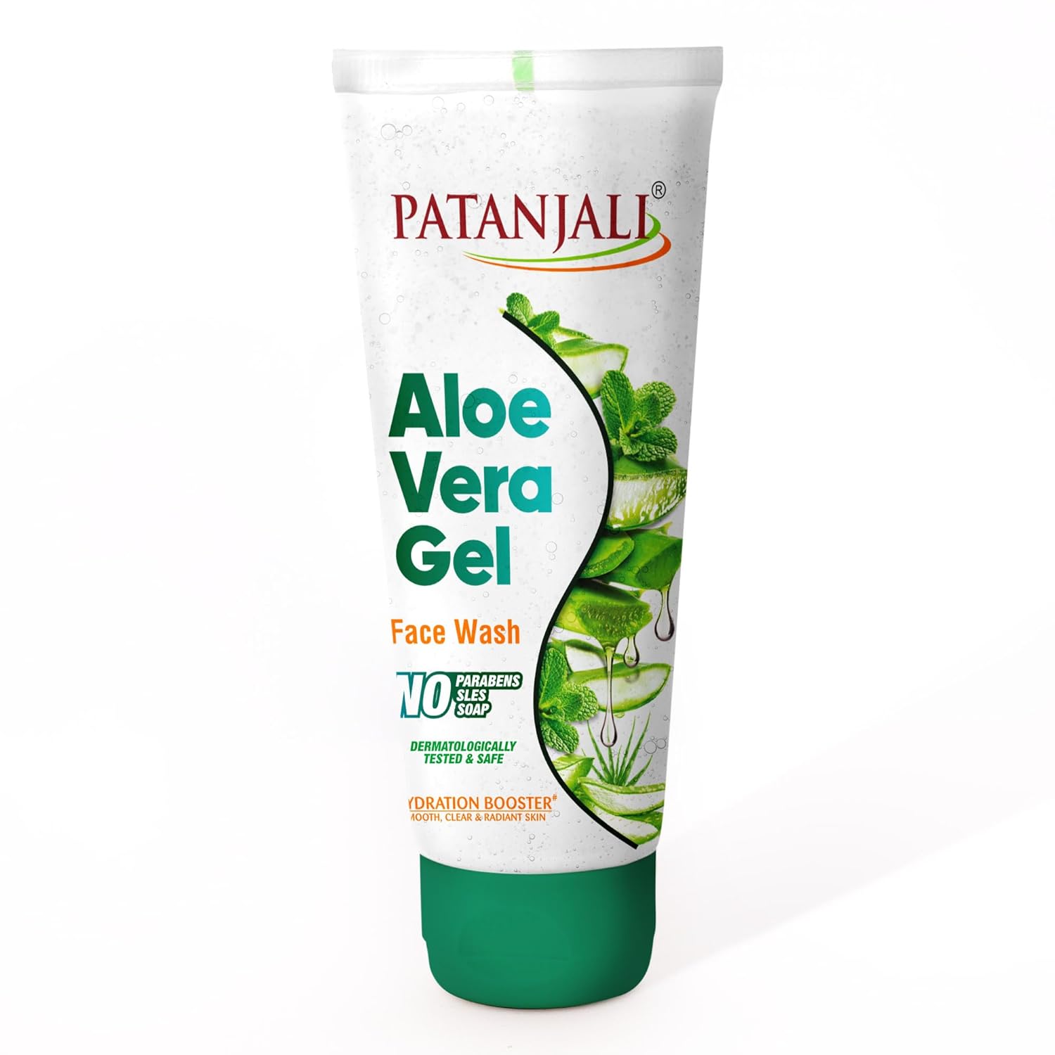

Patanjali Aloe Vera Gel Face Wash 60ml Pack Of 1 Mild Foaming Hydrating Gentle Cleanser For All Skin Types