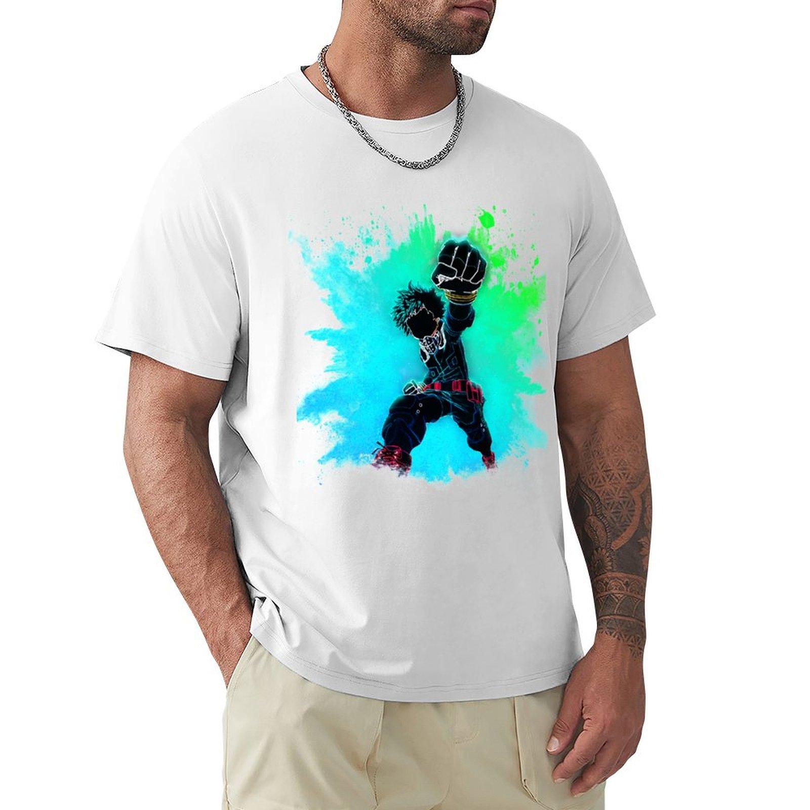 Deku Tshirt Graphic Print Short Sleeve Tshirt S