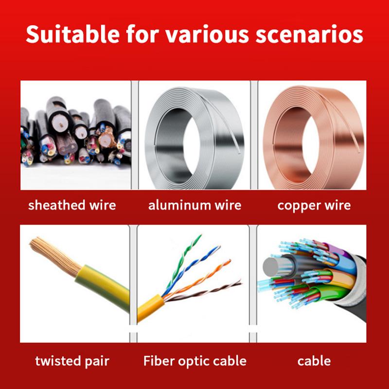 Multifunctional Wire Strippers 6 Inch Wire Cutters Cable Stripper Cable Wire Crimping Wire Stripper Pliers Tools