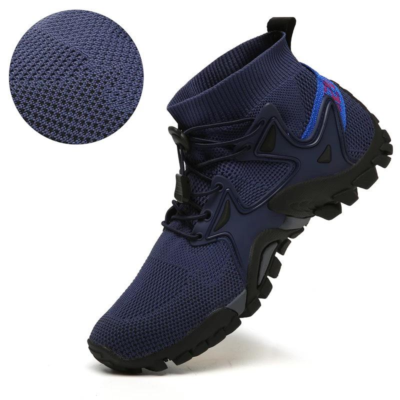 Unisex Mid-Cut Non-Slip Breathable Outdoor Hiking & Fishing Shoes