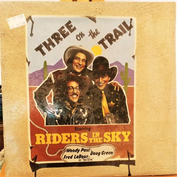 LP Record RIDERS IN THE SKY  Three On The Trail 0102 Rounder Records US CountryFolk Used