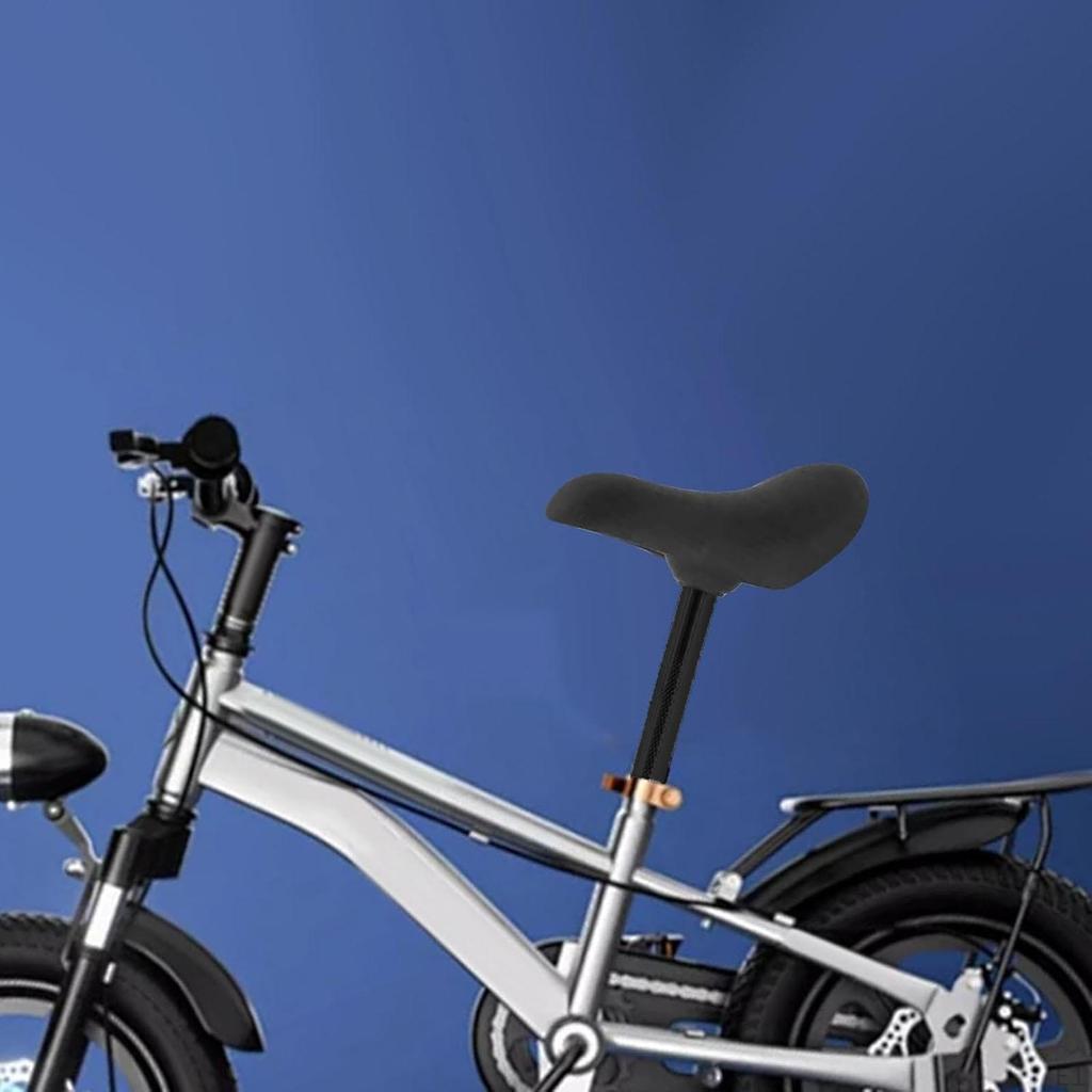 Kids Bike Saddle Cycling Seat Cushion PU Leather Waterproof Easy To Install Directly Replace