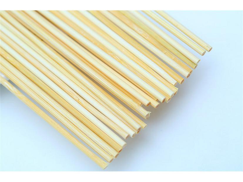 Carbonized Bamboo Skewers for Snacks and Barbecue