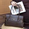 Foreign Trade Hot-Selling Large Bag for Women Versatile 2025 New Retro Elegant Single Shoulder Bag for Women Large Capacity Commuter Tote Bag