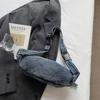 Chest Bag Women's Crossbody Bag Large Capacity Waist Bag Shoulder Bag Denim Mobile Phone Bag
