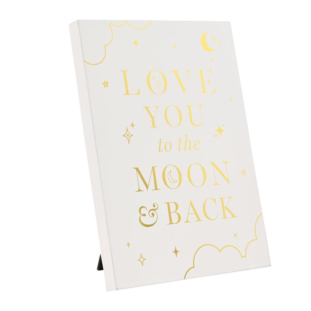 Bambino Moon & Back Plaque