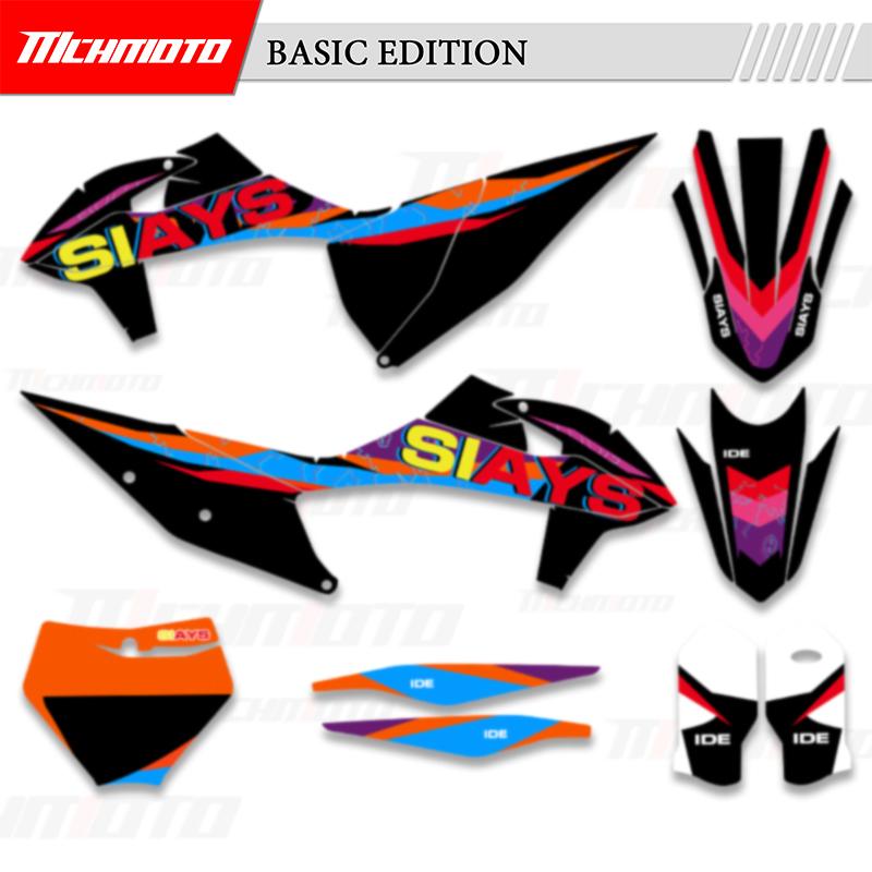 MCHMFG For KTM 19-22 SX SXF 20-23 EXC XCW 150 250 500 Decals Stickers Graphics Decals Stickers Motorcycle Background