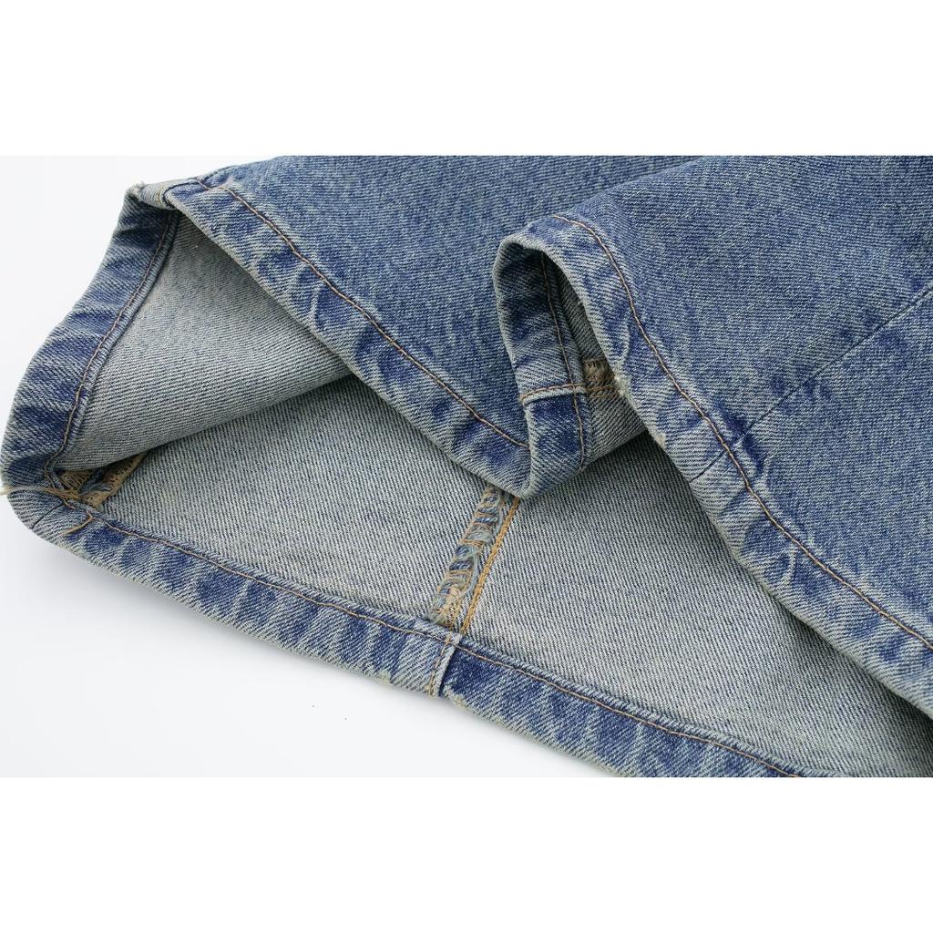 Women's Slingback Denim Mini Dress - Trendy Backless Design, Summer - Ready Fashion Halter Denim Skirt