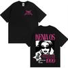 Kenia Os Pink Aura Summer Album Graphics T Shirts Mens Women Harajuku T-Shirts High Quality Classic Oversized Y2K Cotton T-shirt