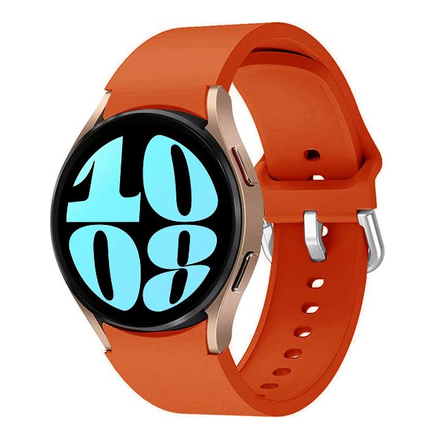 Silicone Band for Samsung Galaxy Watch 7/6/5/4 44mm 40mm/5 Pro 45mm Bracelet Galaxy Watch 4/6 Classic 47mm 43mm 46mm 42mm Strap