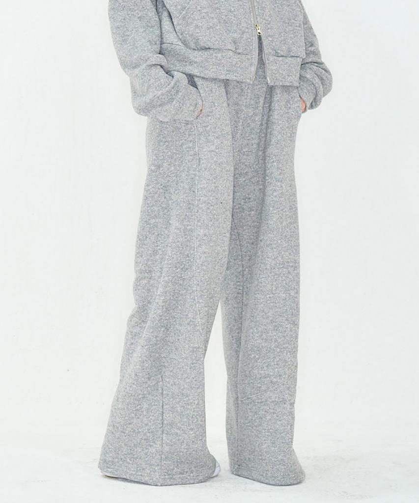 Kamino Heathered Wide Pants Gray