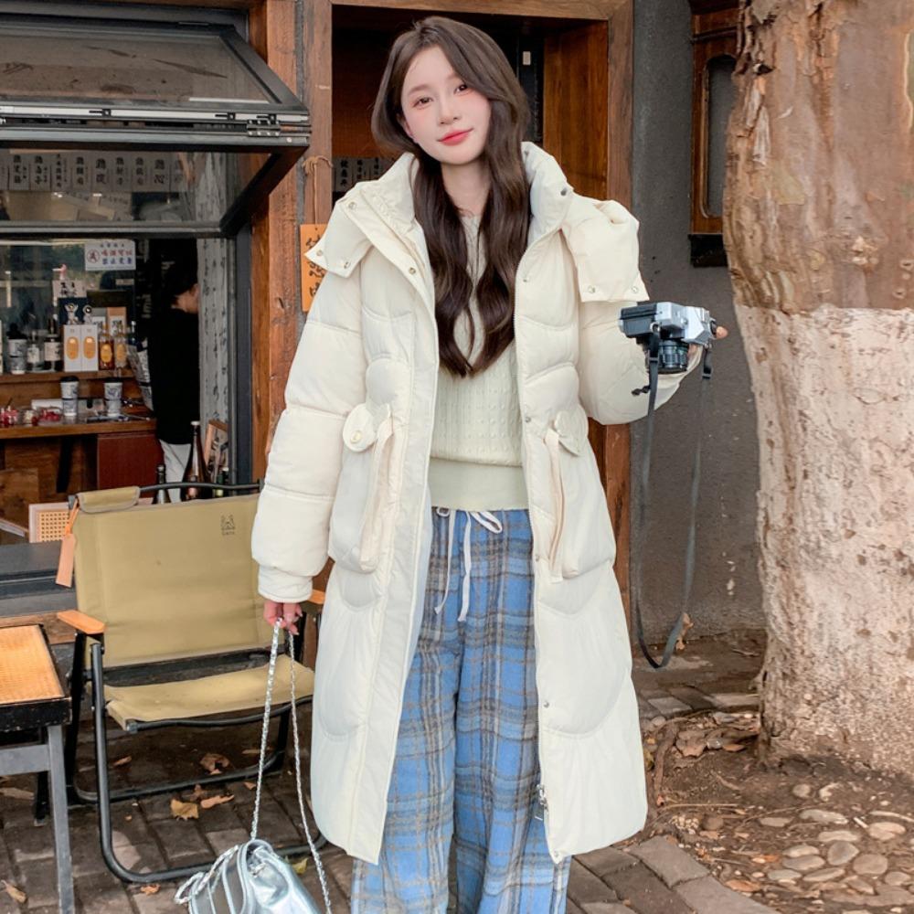 Winter new Korean version thickened warm hooded fashionable women's cotton jacket