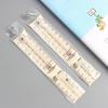 Artist Angle Measurement Ruler Clear Folding Ruler Design Drawing Ruler Geometry Measuring Ruler