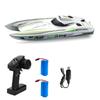 RC Double Waterproof Fully Proportional Boat High-speed Boat, 30KM/H, Turbo-injection Propulsion, Water-cooled System, Design, Remote-controlled