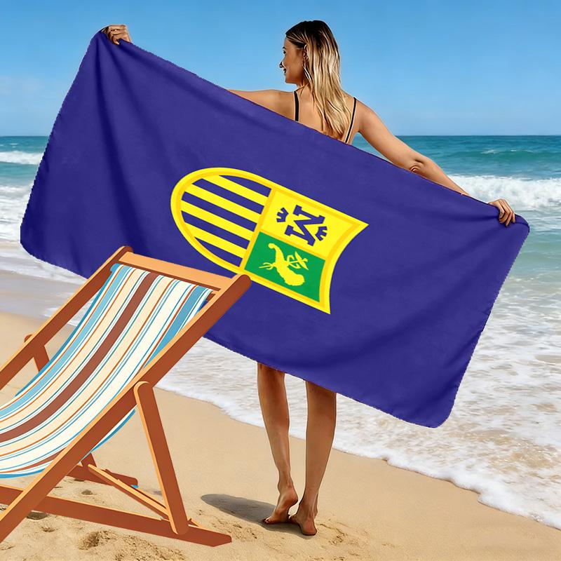 Asciugamano da Spiaggia Stampa Metalist Kharkiv, Asciugamano Grande Morbido Asciugatura Rapida per Spiaggia Campeggio Nuoto