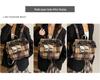 Women's Retro Plaid Backpack: Korean Style Kitten Commuter Handbag for Autumn & Winter